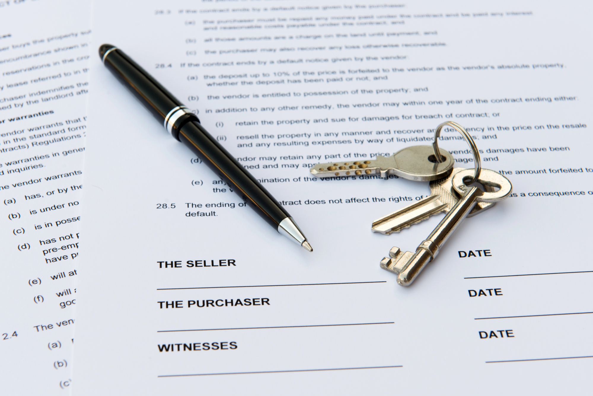 paperwork for buying a home 